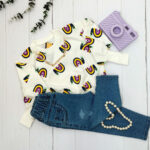 کراپ دخترانه فینگر دار