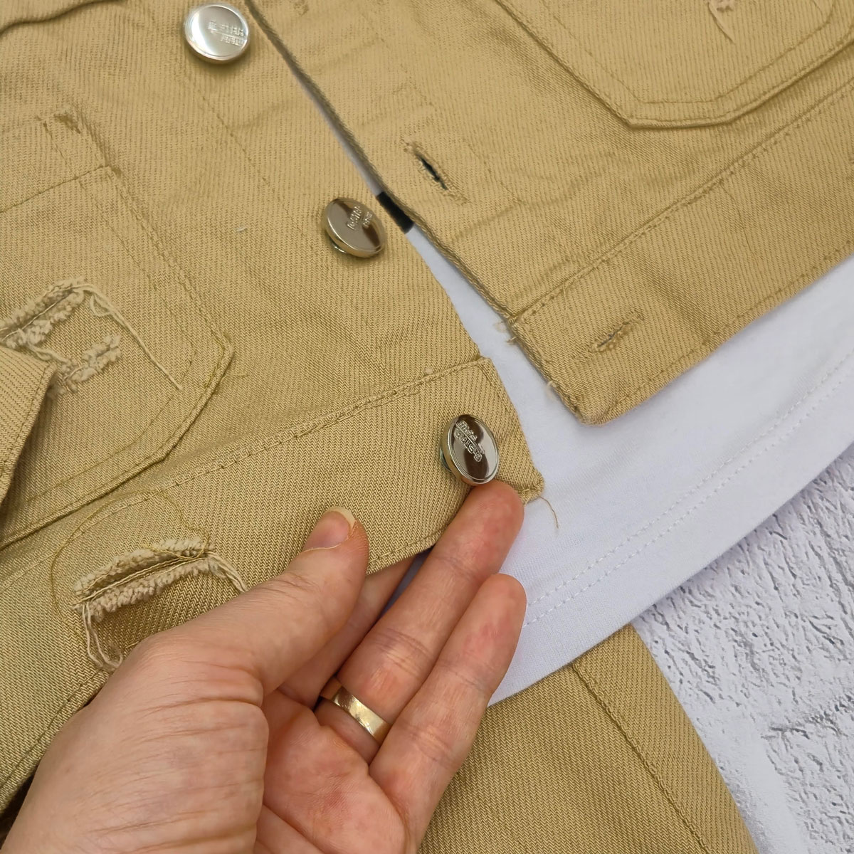 ست سه‌تیکه کتان بچگانه