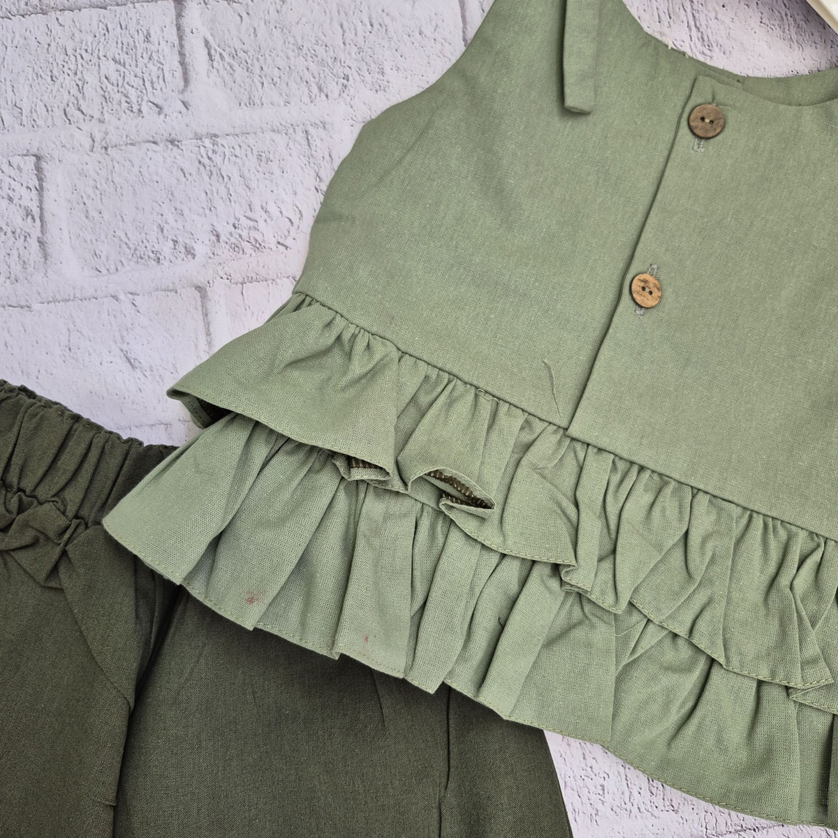 تاپ و شلوارک ارغوان