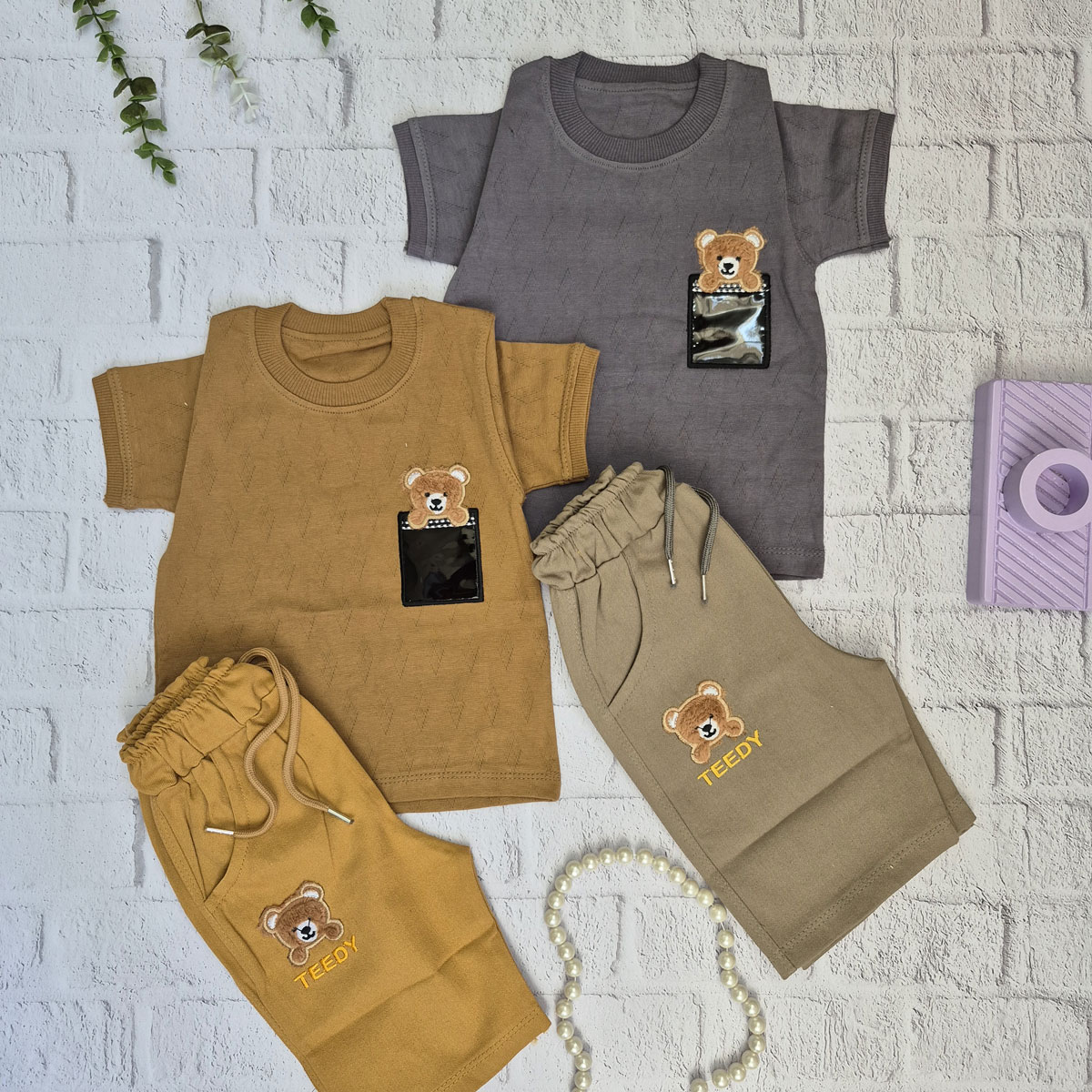 تیشرت و شلوارک تدی