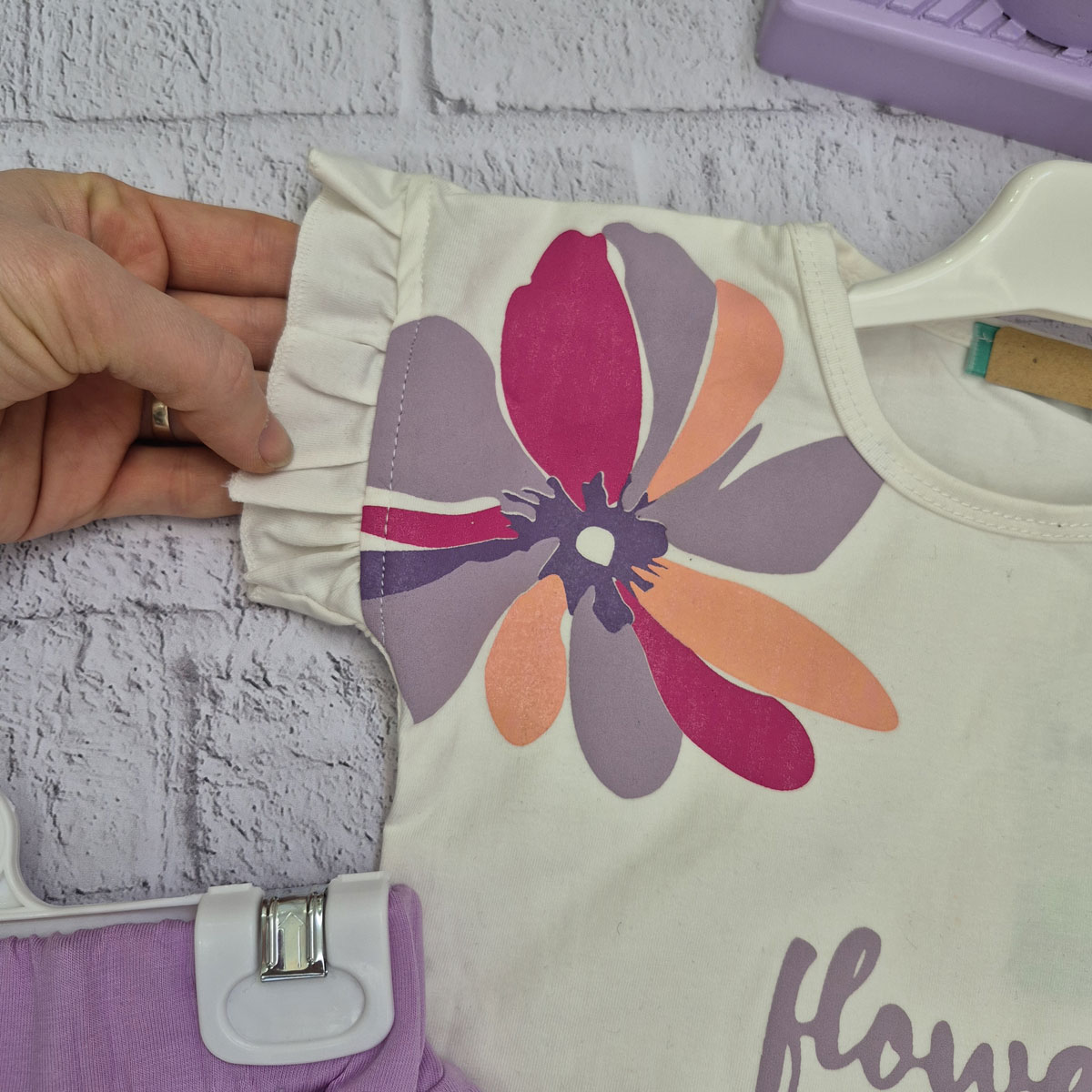 تیشرت و شلوارک بچگانه دخترانه