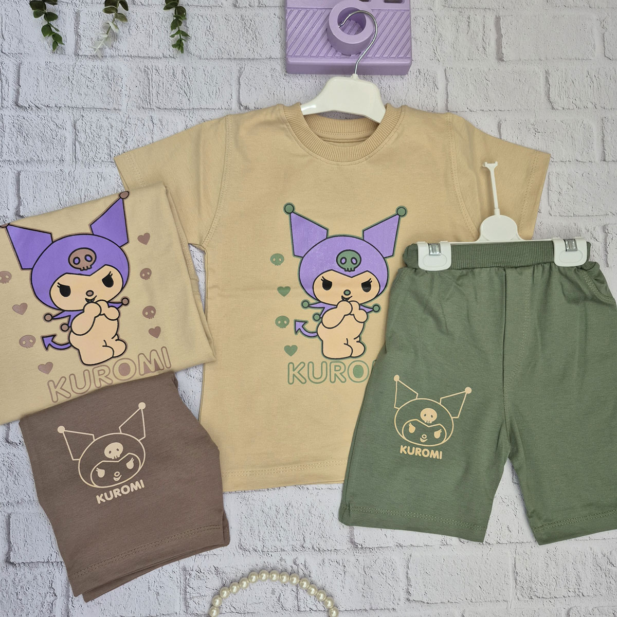 تیشرت و شلوارک دخترانه