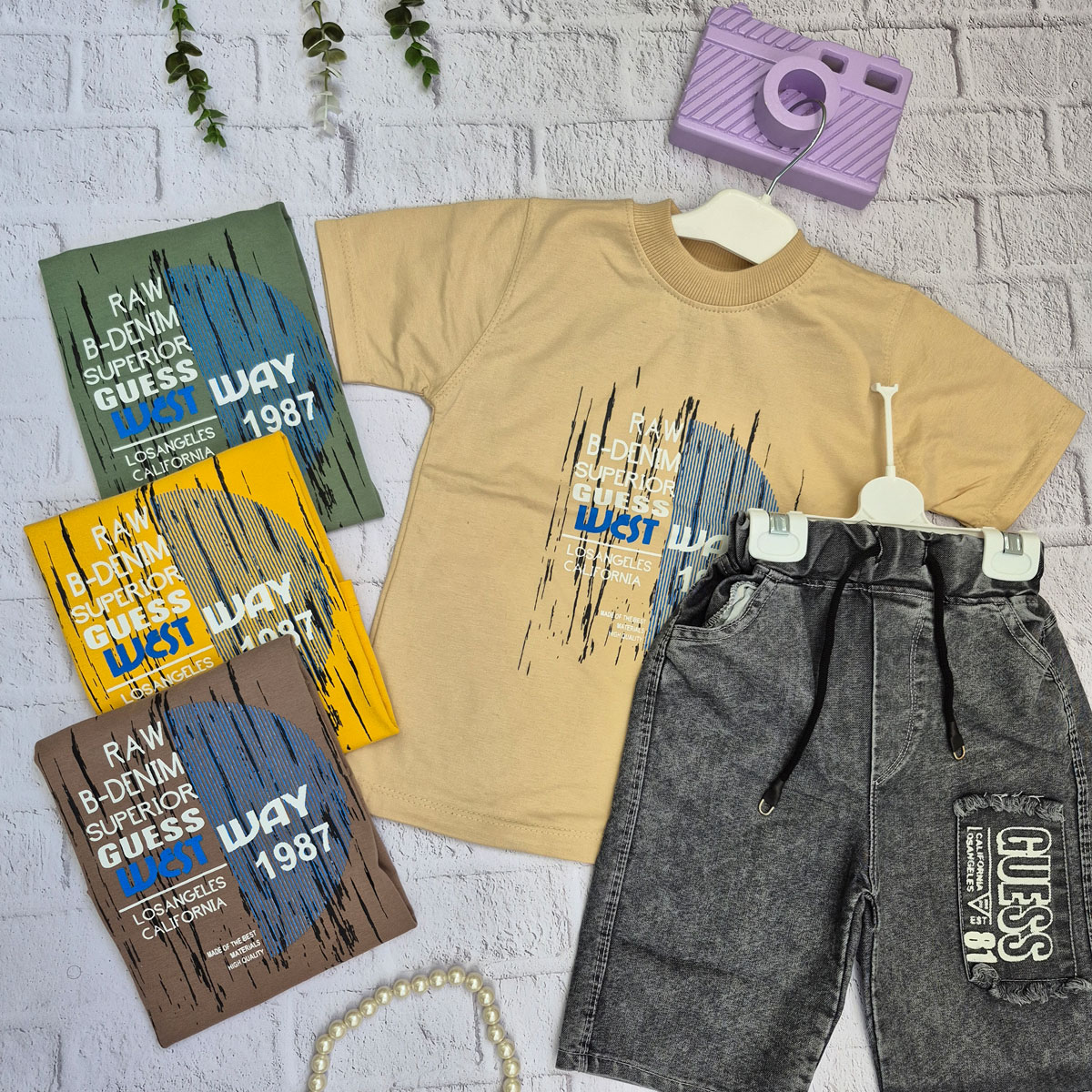 تیشرت و شلوارک بچه گانه