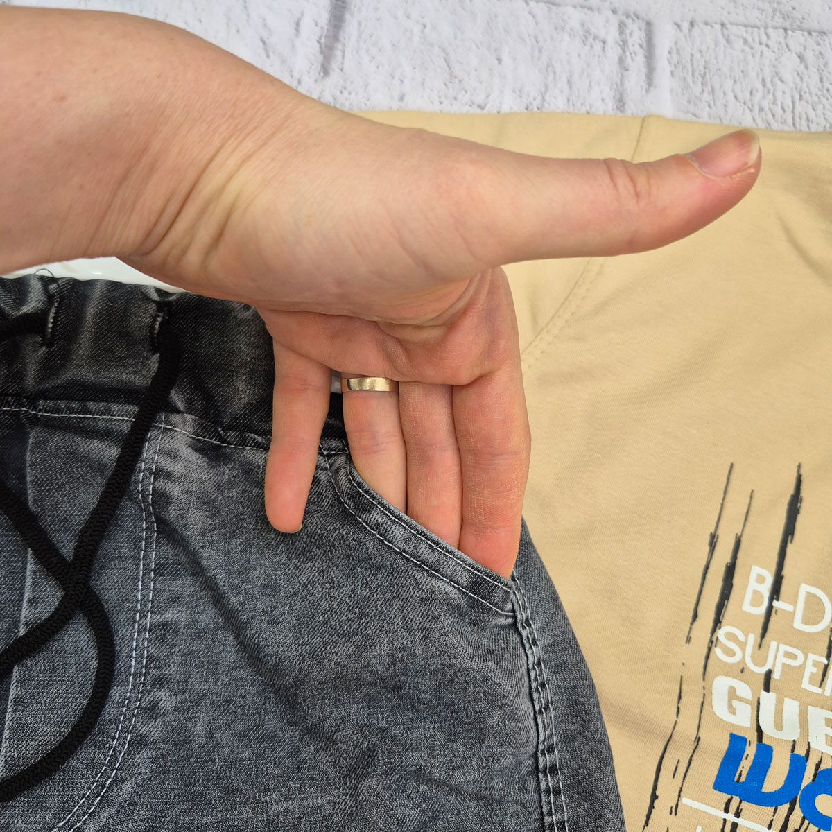 ست تیشرت و شلوارک بچگانه